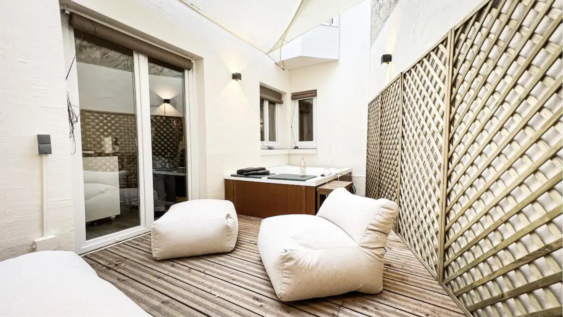 Luxueuse Avec Jardin Privatif Et Jacuzzi Apartamento París